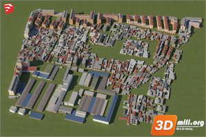 Environment element Skp Files 